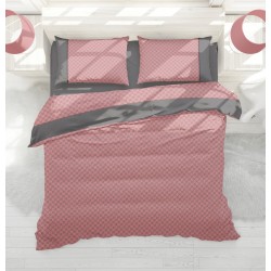 Σεντόνια Μονά Σετ Chic Diamonds Cotton Makis Tselios (105x200+20 ) Με Λάστιχο 3Τεμ