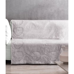 Ριχτάρι Διθέσιου Cadena Silver Cotton Makis Tselios (180x250) 1Τεμ Ριχτάρι Διθέσιου Cadena Silver Cotton Makis Tselios (180x250) 1Τεμ