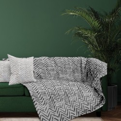 Ριχτάρια Σετ Throws Monza Grey Chenille Makis Tselios 3Τεμ