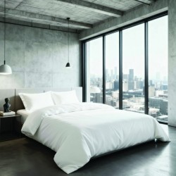 Πανωσέντονο King City 01 Perla Oxford 300TC Satin Cotton Makis Tselios (270x290) 1Τεμ