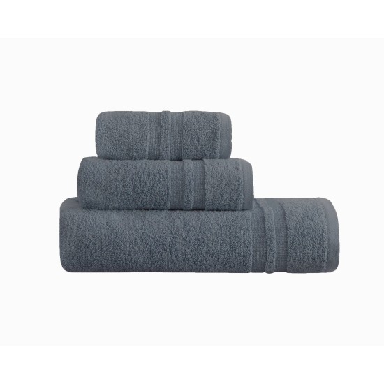 Πετσέτες Σετ Dove 06 Grey Cotton Makis Tselios 3Τεμ Πετσέτες Σετ Dove 06 Grey Cotton Makis Tselios 3Τεμ
