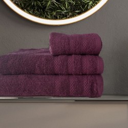 Πετσέτες Σετ Dios 02 Berry Cotton Makis Tselios 3Τεμ