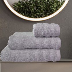 Πετσέτες Σετ Dios 03 Silver Cotton Makis Tselios 3Τεμ