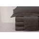 Σεντόνια King Σετ Azour Grey Satin Cotton Makis Tselios (265x285) 4Τεμ