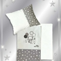 Σεντόνια Βρεφικά Κούνιας Σετ Bebe Cookie Cotton Makis Tselios (120x170) 3Τεμ