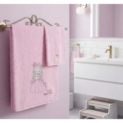 Πετσέτες Βρεφικές Σετ Bebe Kate Cotton Makis Tselios 2Τεμ