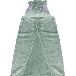 Κουβέρτα Fleece Βρεφική Κούνιας Monocer Grey Makis Tselios (86x8x36x18) 1Τεμ