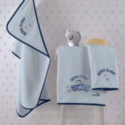 Κάπα Βρεφική Με Κέντημα Cute Cotton Makis Tselios (75x75) 1Τεμ