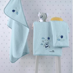 Κάπα Βρεφική Με Κέντημα Greg Cotton Makis Tselios (75x75) 1Τεμ