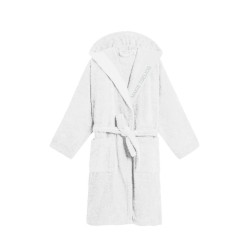 Μπουρνούζι Με Κουκούλα West 01 White Cotton Makis Tselios 1Τεμ