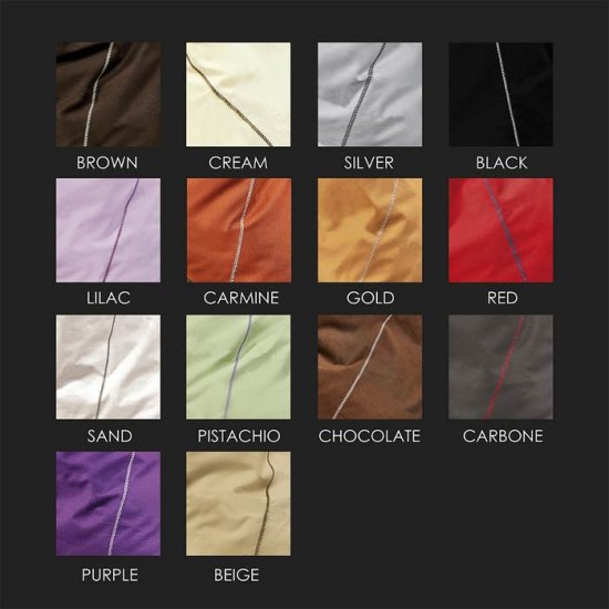 Πανωσέντονο Υπέρδιπλο Arcobaleno Bello Carbone Cotton Versace 19.69 (245x280) 1τεμ