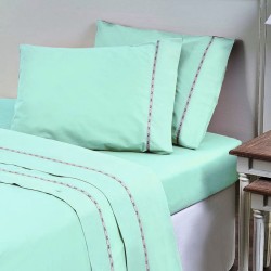 Πανωσέντονο Υπέρδιπλο Colori Aqua Cotton Sateen Versace 19.69 (240x280) 1τεμ