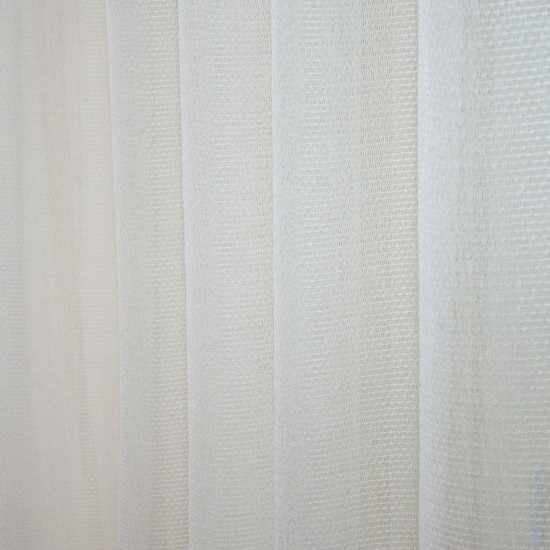 Κουρτίνα Με Τρέσα Curtains Διχτάκι 1060 Ecru Viopros (280x270) 1Τεμ