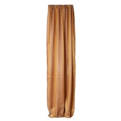 Κουρτίνα Με Τρέσα Curtains 12540 Εκάι Διπλός Ταυτάς Με Οργαντίνα Ριγέ Viopros (140x270) 1Τεμ
