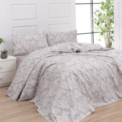 Σεντόνια Φανελένια Μονά Σετ Flannels 2542 Cotton Viopros (165x265) 3Τεμ
