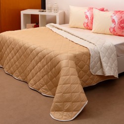 Κουβερλί Υπέρδιπλο Δίχρωμο Beige-Ecru Micro Viopros (220x240) 1Τεμ Κουβερλί Υπέρδιπλο Δίχρωμο Beige-Ecru Micro Viopros (220x240) 1Τεμ