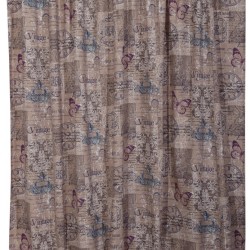 Κουρτίνα με Τρέσα Curtains Βίνταζ Loneta Viopros (270x270) 1Τεμ