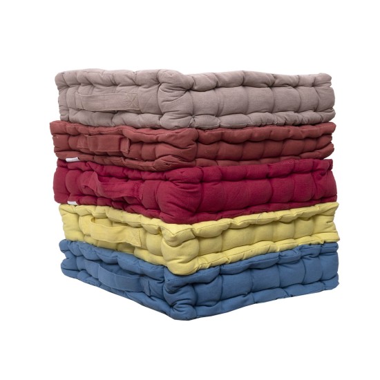 Μαξιλάρι Δαπέδου Modern 581-12 Beige Viopros (40x40x8) 1Τεμ