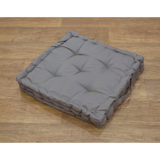 Μαξιλάρι Δαπέδου Modern Ideas 581-17 D.Grey Cotton Viopros (40x40x8) 1Τεμ Μαξιλάρι Δαπέδου Modern Ideas 581-17 D.Grey Cotton Viopros (40x40x8) 1Τεμ
