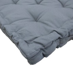 Μαξιλάρι Δαπέδου Modern Ideas 581-17 D.Grey Cotton Viopros (40x40x8) 1Τεμ