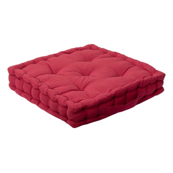 Μαξιλάρι Δαπέδου Modern Ideas 581-15 Red Cotton Viopros (40x40x8) 1Τεμ Μαξιλάρι Δαπέδου Modern Ideas 581-15 Red Cotton Viopros (40x40x8) 1Τεμ