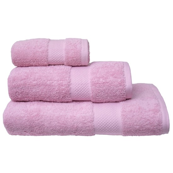 Πετσέτα Προσώπου Luxor Towels Solid Pink Combed Cotton Viopros (50x100) 1Τεμ