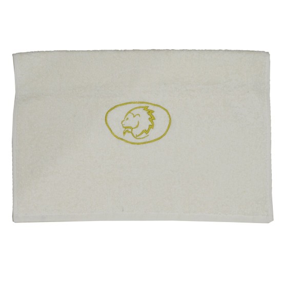 Πετσέτα Προσώπου Bath Ζώδια Λέων Ecru Viopros (50x100) 1Τεμ