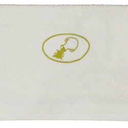 Πετσέτα Προσώπου Bath Ζώδια Υδροχόος Ecru Viopros (50x100) 1Τεμ