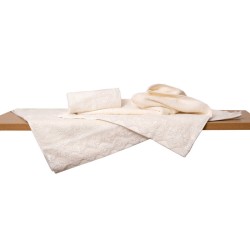 Πετσέτες Σετ Με Δαντέλα Νο6 Ecru Cotton Viopros 2Τεμ Πετσέτες Σετ Με Δαντέλα Νο6 Ecru Cotton Viopros 2Τεμ