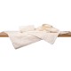 Πετσέτες Σετ Με Δαντέλα & Μπουρνούζια Νο6 Ecru Cotton Viopros 5Τεμ