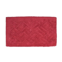 Πατάκι Μπάνιου Bath Άλφα Red Cotton Viopros (50x80) 1Τεμ