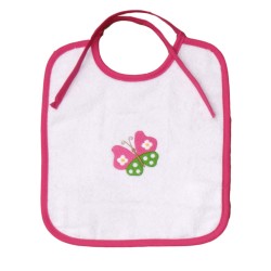 Σαλιάρα Mε Κέντημα Baby 51 Cotton Viopros (25x30) 1Τεμ