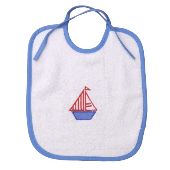 Σαλιάρα Mε Κέντημα Baby 54 Cotton Viopros (25x30) 1Τεμ