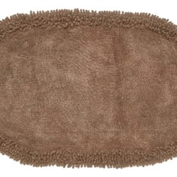 Πατάκι Μπάνιου Bath Ρέμι Chocolate Cotton Viopros (45x75) 1Τεμ