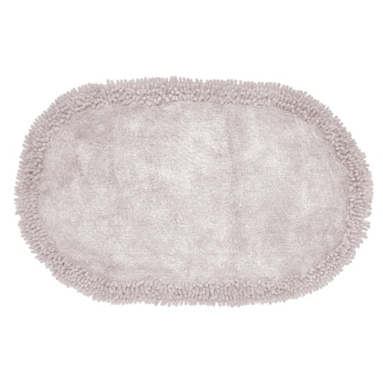 Πατάκι Μπάνιου Bath Ρέμι Ecru Cotton Viopros (45x75) 1Τεμ