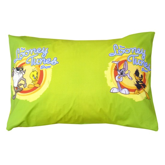 Μαξιλαροθήκες Παιδικές Σετ Kids Looney Tunes 30 Cotton Viopros (50x70) 2Τεμ