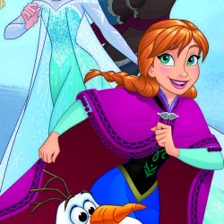 Πετσέτα Πσιδική Βελουτέ Kids Bath Frozen 49 Cotton Viopros (70x140) 1Τεμ