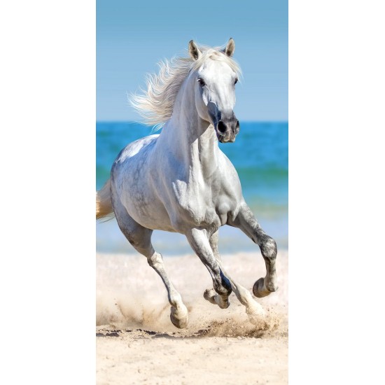 Πετσέτα Θαλάσσης Παιδική Βελουτέ Kids Bath 81 Cotton Viopros (70x140) 1Τεμ