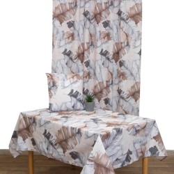 Τραπεζομάντηλο Αλίνα Grey Viopros (140x240) 1Τεμ