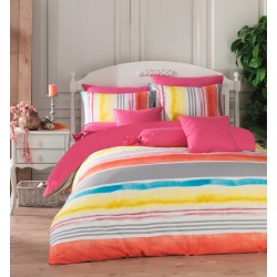 Σεντόνια Μονά Σετ Τέμπερα Cotton Viopros (160x260) 3Τεμ