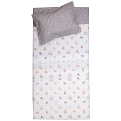 Κουβέρτα Καλοκαιρινή Κούνιας Baby Bed Σάμι Cotton Viopros (110x150) 1Τεμ