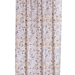 Κουρτίνα Με Τρέσα Curtains Ορτανσία Beige Viopros (140x270) 1Τεμ
