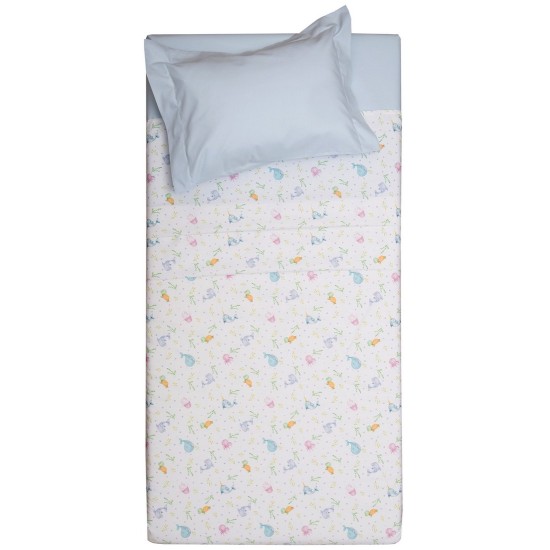 Κουβέρτα Καλοκαιρινή Αγκαλιάς Baby Blankets Μάρκο Cotton Viopros (70x95) 1Τεμ