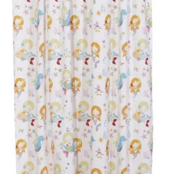 Κουρτίνα Παιδική Με Τρέσα Curtains Kids Γοργόνες Viopros (280x270) 1Τεμ