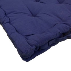 Μαξιλάρι Δαπέδου 581 25-Μπλε Ρουά Cotton Viopros (40x40x8) 1Τεμ