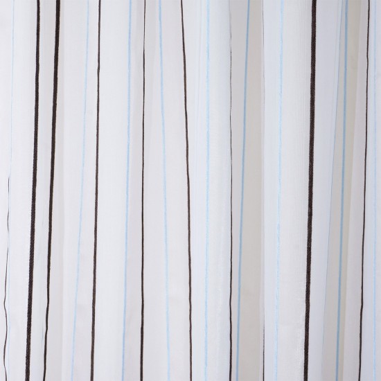 Κουρτίνα Με Τρέσα Curtains Κατερίνα 116 Σιέλ Οργαντίνα Viopros (140x270) 1Τεμ