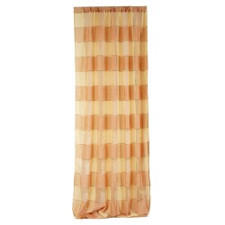Κουρτίνα Με Τρέσα Curtains 12451 4 Yellow Οργαντίνα Jacquard Viopros (140x270) 1Τεμ