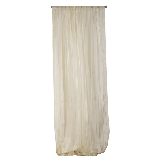 Κουρτίνα Με Τρέσα Curtains 520 V30 Εκρού Οργαντίνα Viopros (280x270) 1Τεμ