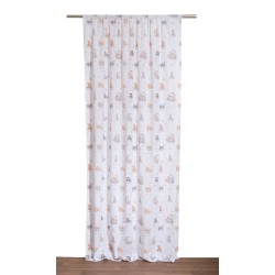 Κουρτίνα Παιδική Με Τρέσα Curtains Kids Σάμι Loneta Viopros (280x270) 1Τεμ