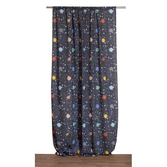 Κουρτίνα Παιδική Με Τρέσα Curtains Kids Τζούπιτερ Loneta Viopros (280x270) 1Τεμ